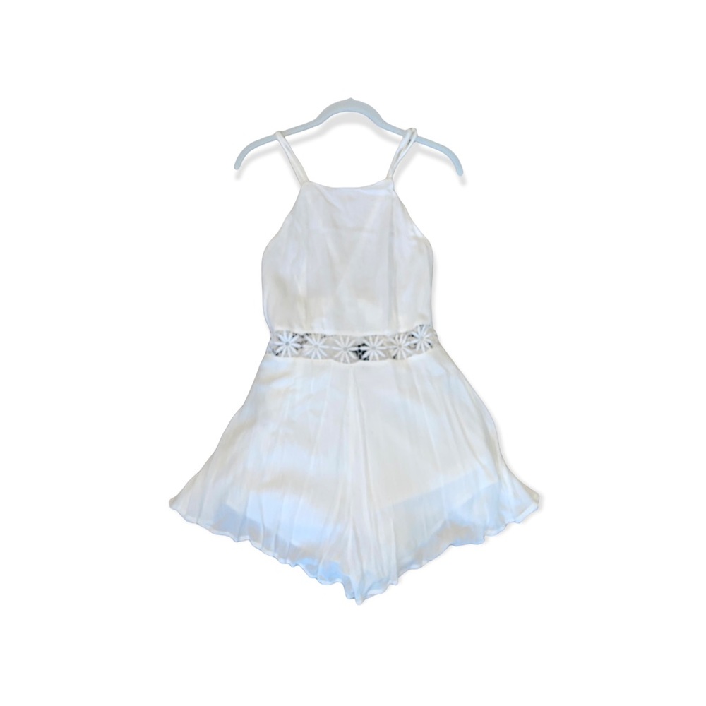 white Romper